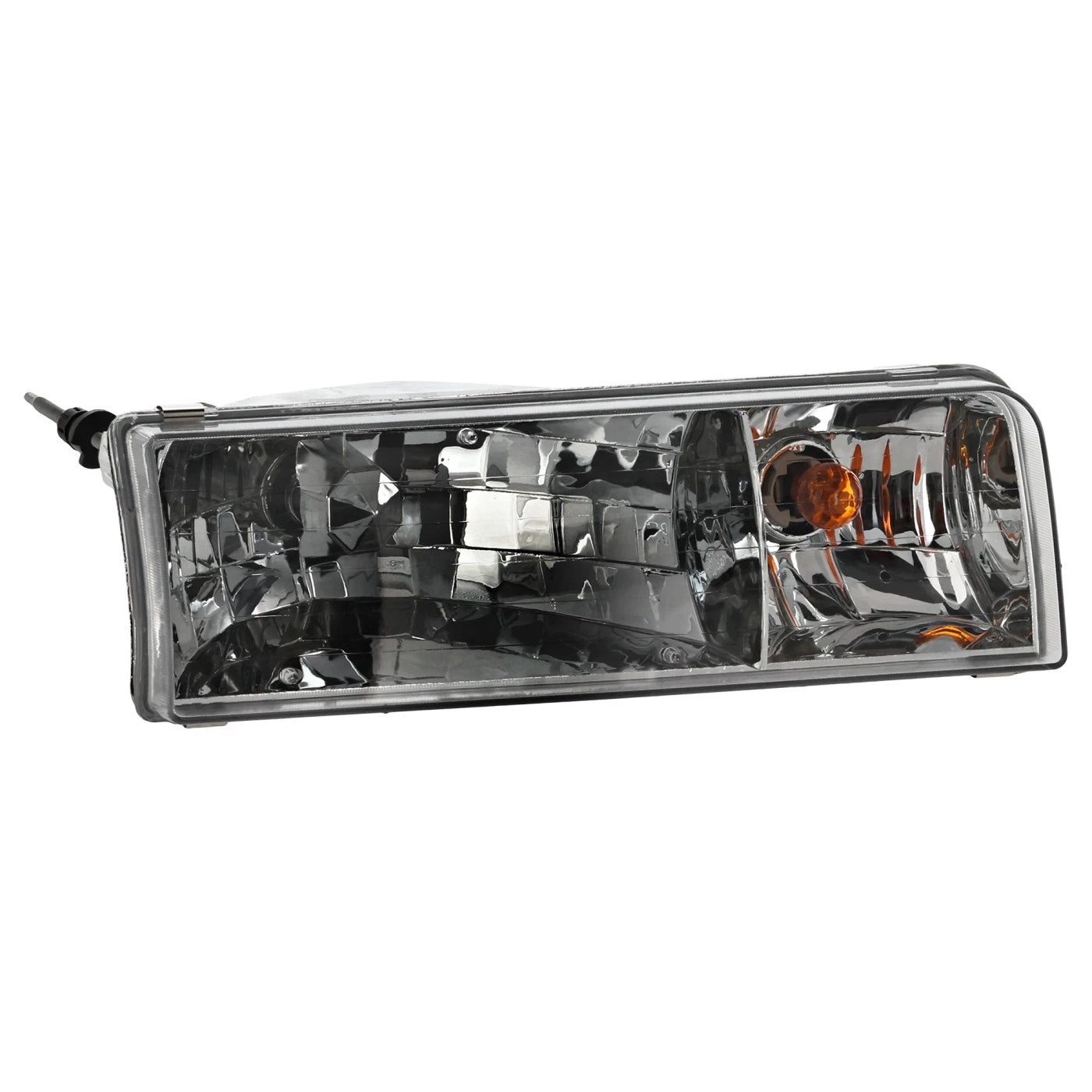 Headlight Set For 95-97 Lincoln Town Car Halogen With Bulbs FO2502141 FO2503141
