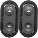 Window Switch Set For 90-94 Chevrolet C1500 K1500 GMC C1500 Front Gray 1 Button