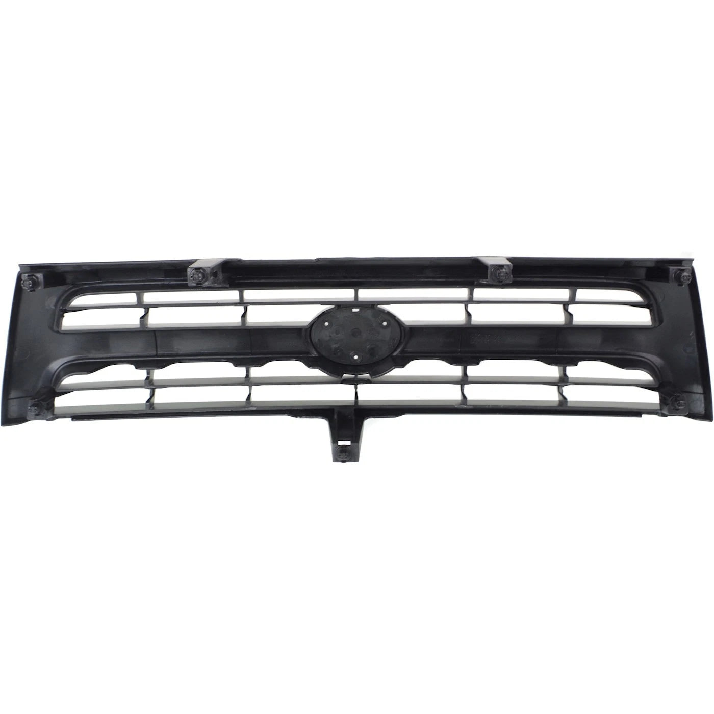 Grille For 99-2000 Toyota 4Runner Black Shell w/ Silver Insert Plastic