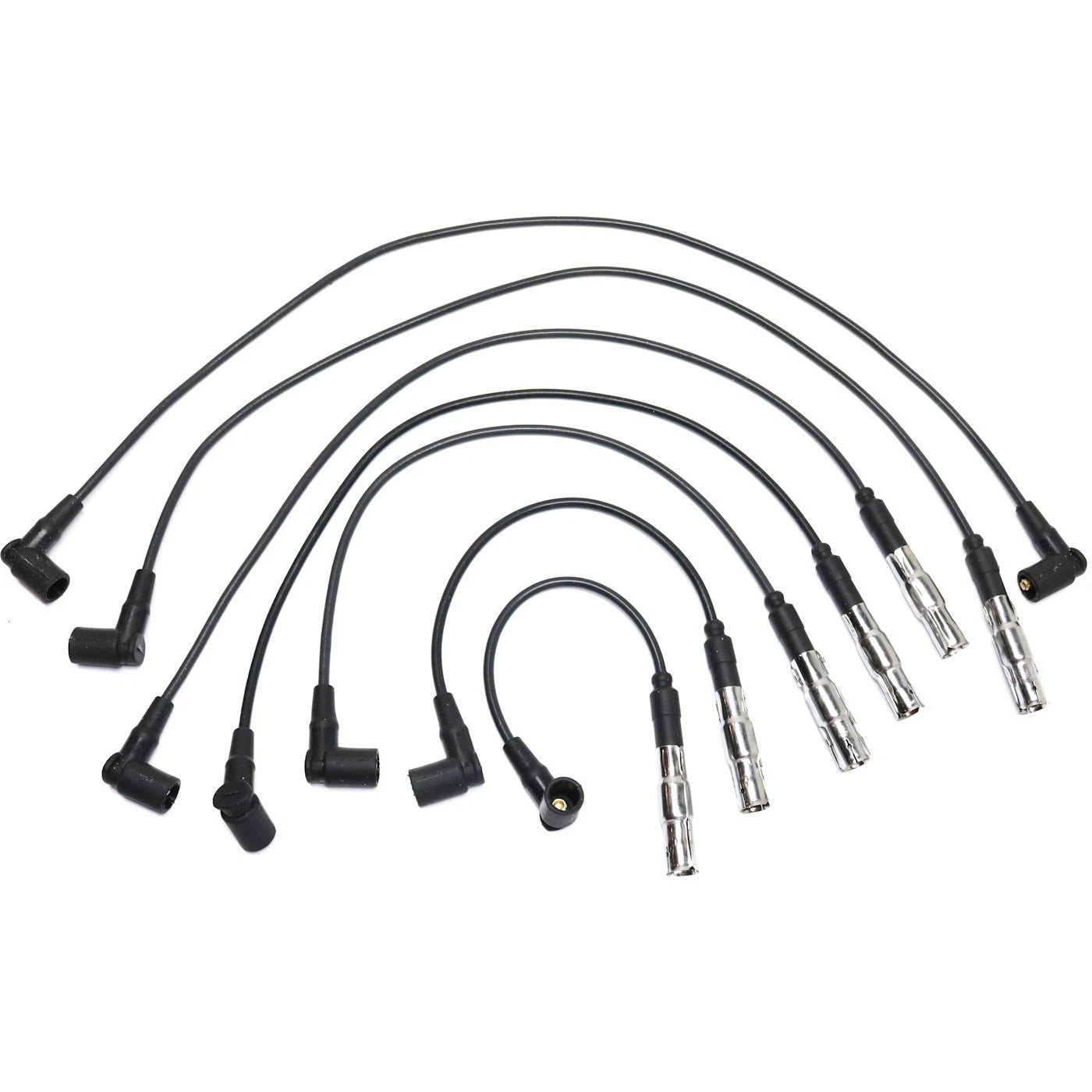 Set of 6 Spark Plug Wires For Mercedes 190 Mercedes-Benz 190E 260E 300CE 300E
