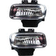 Fog Light Set For 2004-06 Ford F-150 2006 Lincoln Mark LT with Mounting Bracket