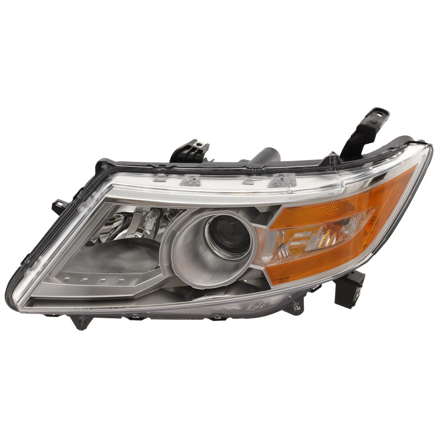 Driver and Passenger Side Headlights For Honda Odyssey 2011-2013 Halogen w Bulbs
