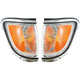 Corner Light Set For 1995-1996 Toyota Tacoma with Bulb Driver and Passenger Side