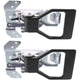 Front Interior Door Handle Set For 1982-1992 Chevrolet Camaro Pontiac Firebird
