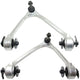 Control Arm Set For 2009-2015 Jaguar XF 03-08 S-Type Front Left and Right Upper