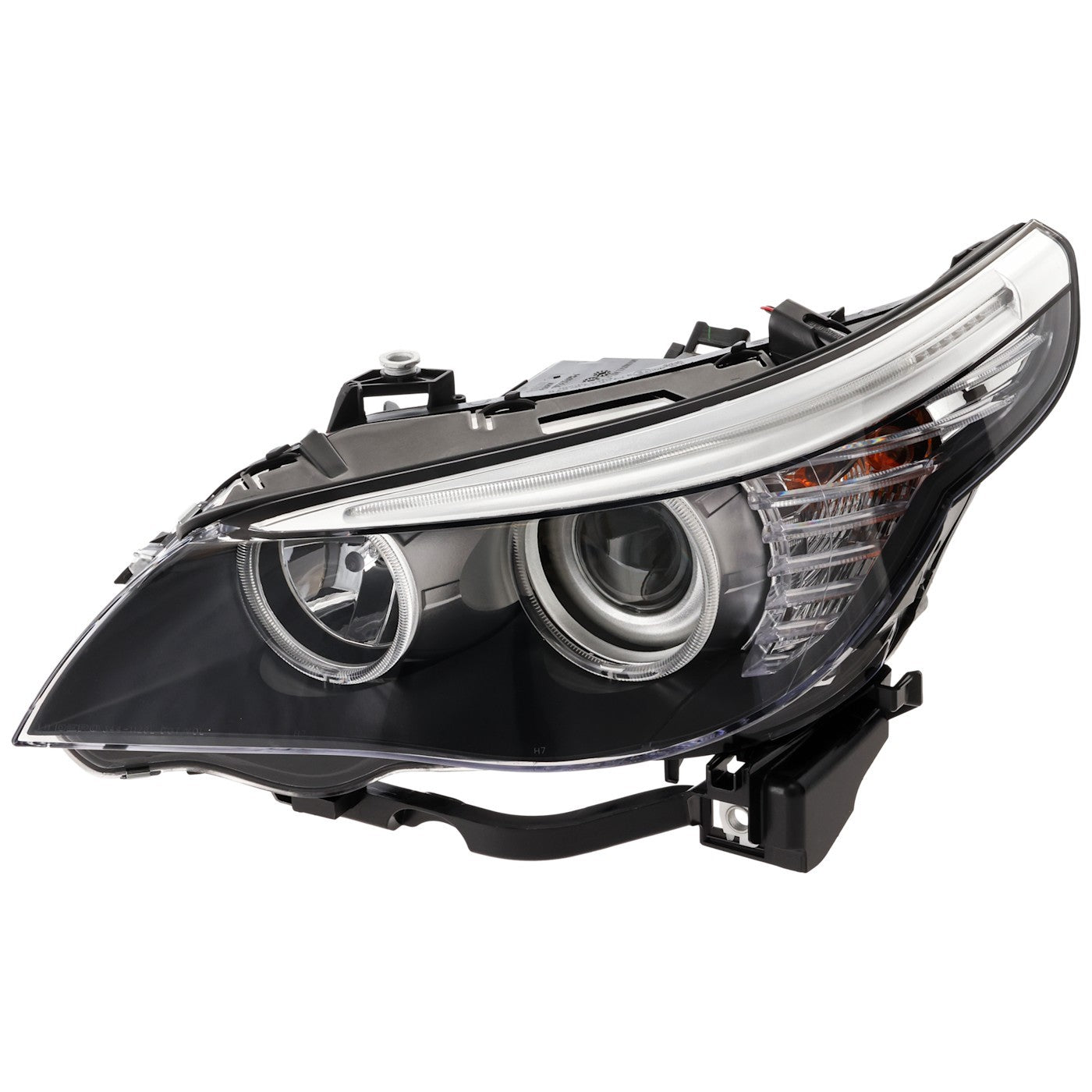 Driver Side Headlight For BMW 528i 2008-2010 Base Halogen with Bulb(s)