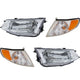 Headlight Corner Light Kit For 1999-2001 Toyota Solara Left and Right With Bulb
