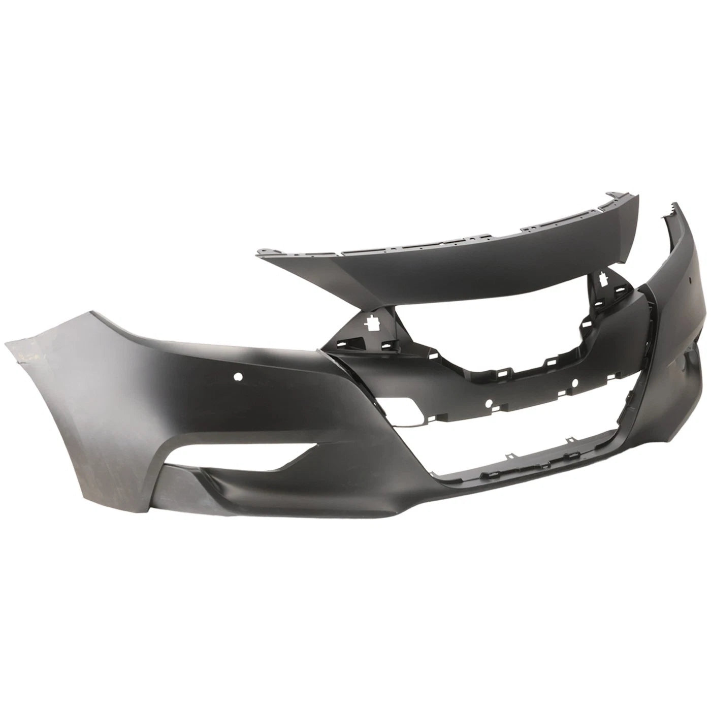 Front Bumper Cover For 16-18 Nissan Maxima Primed With Parking Aid Sensor Holes