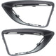Fog Light Trim Set For 2010-2012 Ford Fusion Left & Right Lamp Molding 2Pc