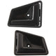 Interior Door Handle For 91-98 Suzuki Sidekick Set of 2 Front Black Plastic