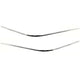 Bumper Trim For 2000-2002 Mercedes Benz E320 E430 E55 AMG Front RH and LH Set