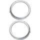 New Set of 2 Pack Fog Light Trims Driving Lamp Driver or Passenger Side LH RH