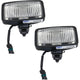 Set of 2 Clear Lens Fog Light For 2000-11 International 9400i SBA LH & RH CAPA