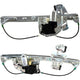 Rear Window Regulator Set For 2000-2005 Cadillac DeVille GM1551119 GM1550119