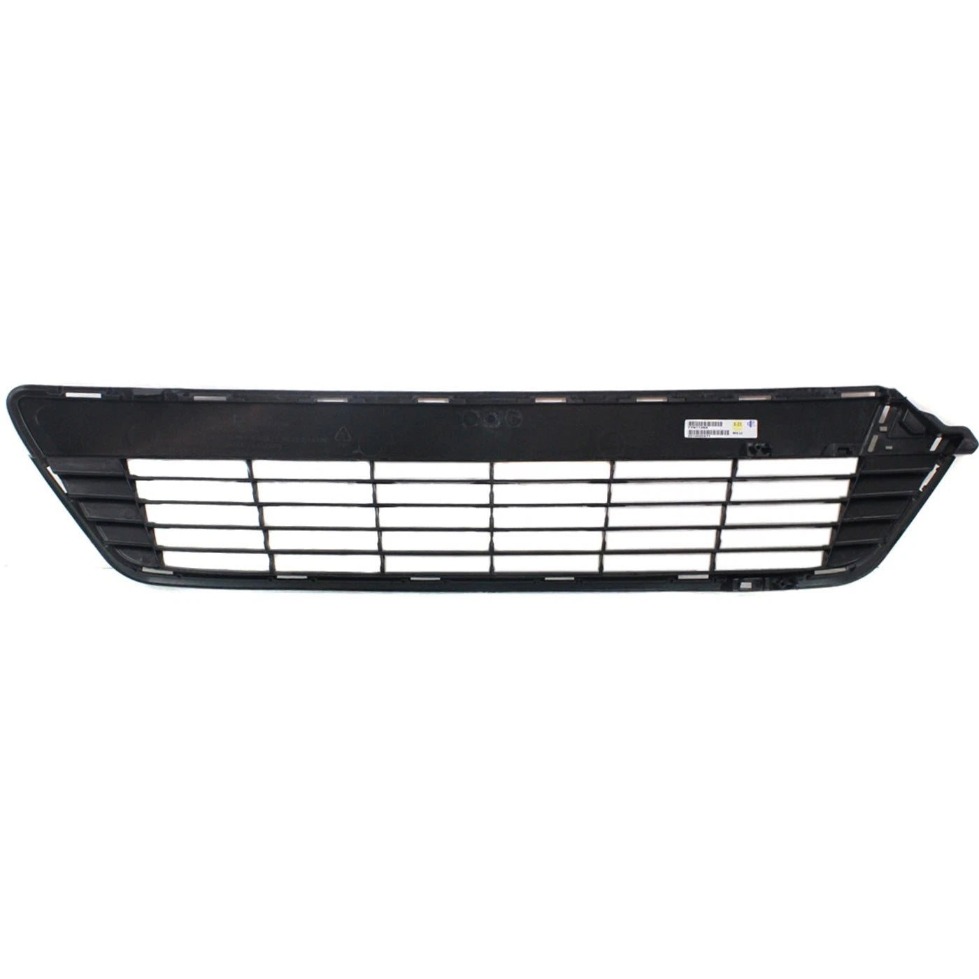 Bumper Grille For 2012-2014 Toyota Yaris Center Textured Black Plastic