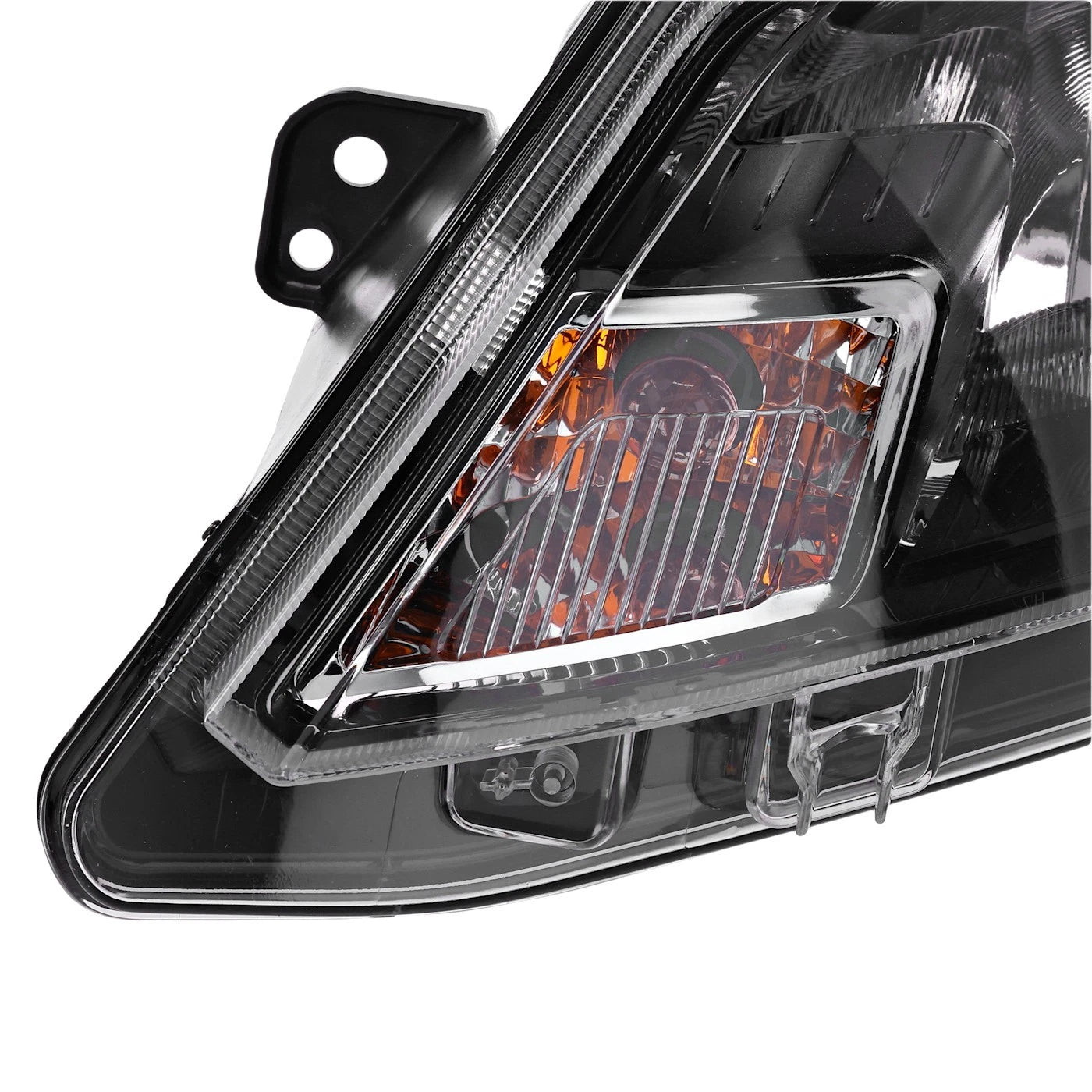 Driver Side Headlight For Ford Fusion 2010-2012 Halogen with Bulb(s) CAPA