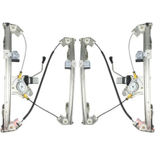 Power Window Regulator For 2004-2008 Ford F-150 Crew Cab Pickup Set of 2 Rear