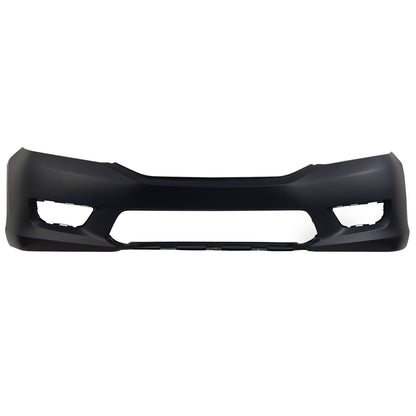 Bumper Cover For 2013-15 Honda Accord Sedan Primed w/ Fog Light Holes HO1000288