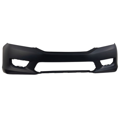 Bumper Cover For 2013-15 Honda Accord Sedan Primed w/ Fog Light Holes HO1000288