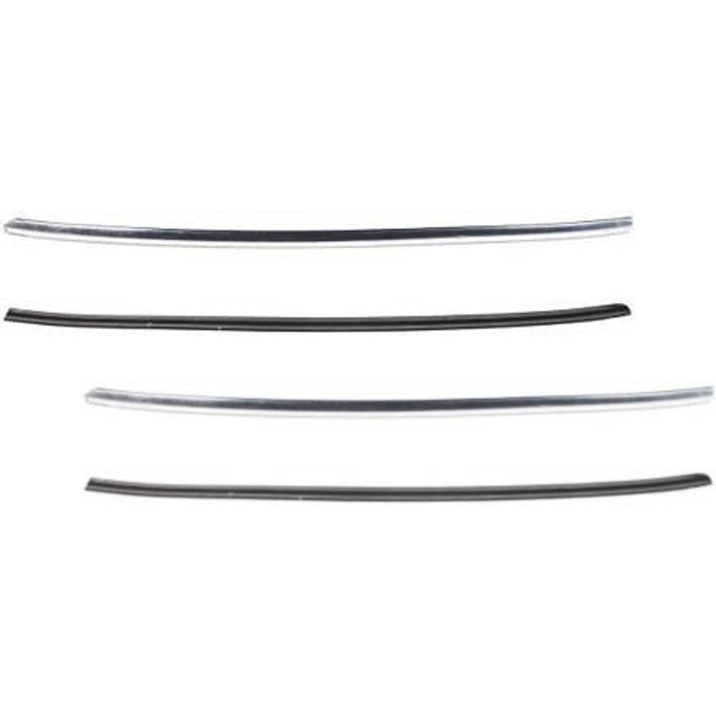 Front Bumper Trim Molding Set For 1998-2002 Mercury Grand Marquis Chrome