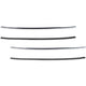Front Bumper Trim Molding Set For 1998-2002 Mercury Grand Marquis Chrome
