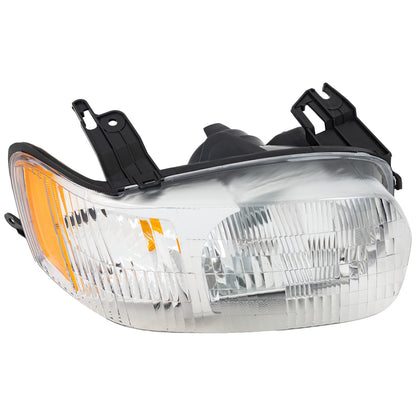 Passenger Side Headlight For Ford Escape 2001-2004 Halogen with Bulb(s)
