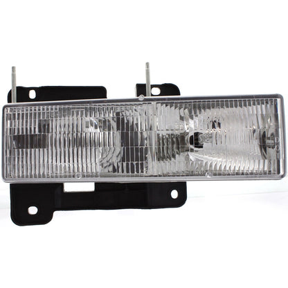 Headlight Kit For 1994-1999 GMC C1500 Suburban Driver and Passenger Side