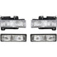 Headlight Kit For 1994-1999 GMC C1500 Suburban Driver and Passenger Side