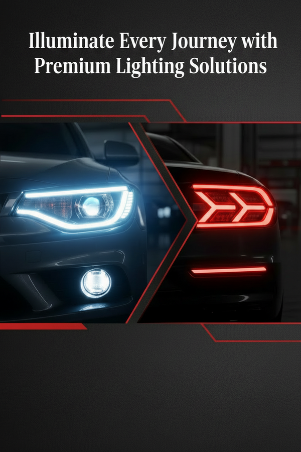 ✨ Illuminate Every Journey with Premium Lighting Solutions.