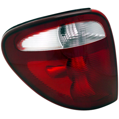 Halogen Tail Light Set For 2001-2003 Dodge Grand Caravan Clear & Red Lens 2Pcs