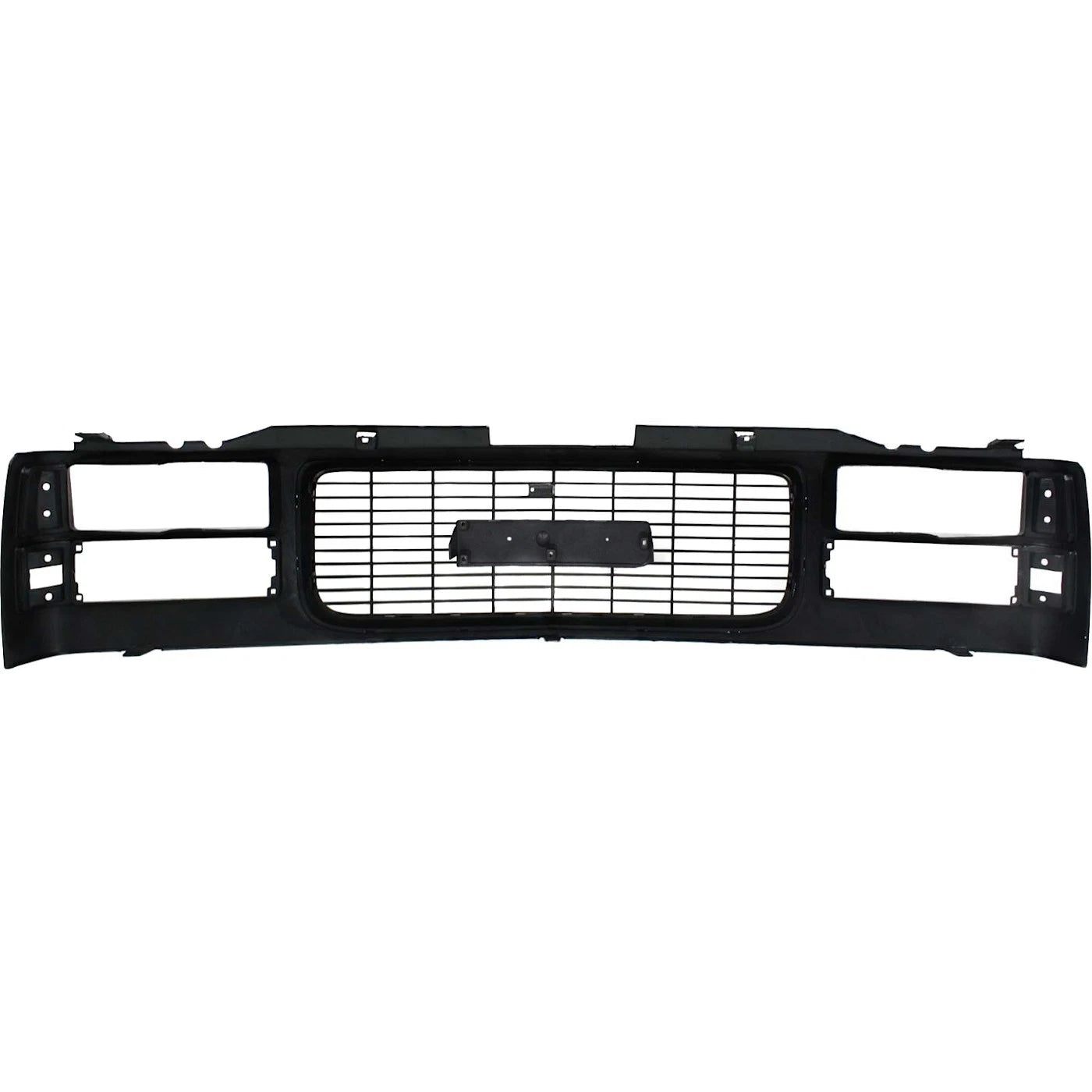 Grille Assy Black with Chrome Center For 94-98 GMC C1500 94-00 K1500 K2500 Yukon