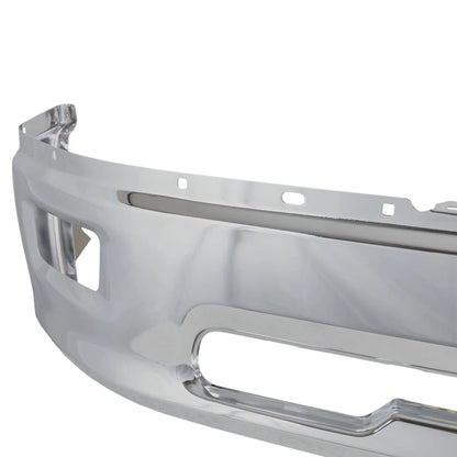 1-Piece Front Bumper For Ram 1500 2011-2012 w/ Fog Lamps Code MCT Chrome