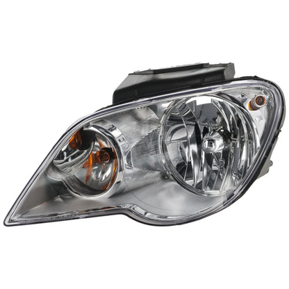 Headlight Set For 2007-2008 Chrysler Pacifica Left and Right With Bulb 2Pc