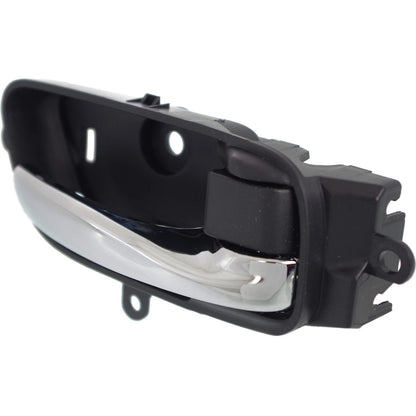 Interior Door Handle For 2013-2018 Nissan Altima Chrome Lever Black Knob RH Side