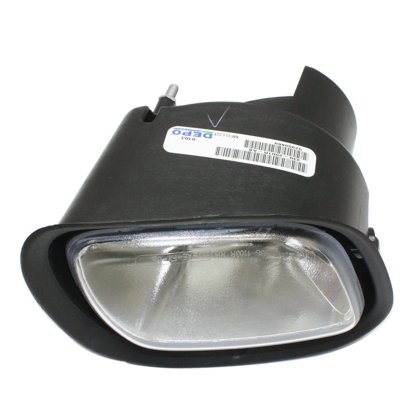Fog Light Set For 2008-2017 Freightliner Cascadia Left and Right Side With Bulbs