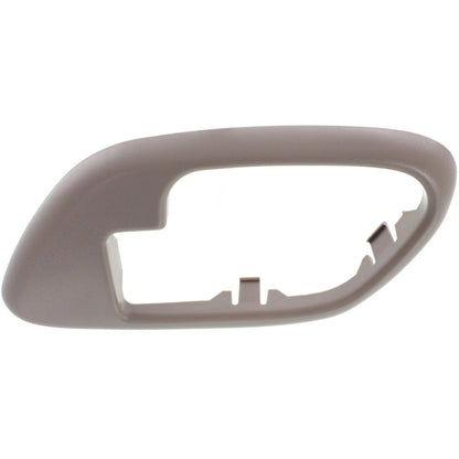 Inside Interior Door Handle Trim Bezels Tan Pair Set NEW for Chevy GMC Truck