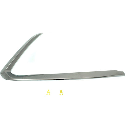 Bumper Trim Set For 2016-2022 Mazda CX-9 Front Driver and Passenger Side Chrome