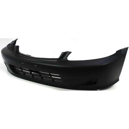 Bumper Covers Fascias Front and Rear For 99-00 Honda Civic Coupe and Sedan