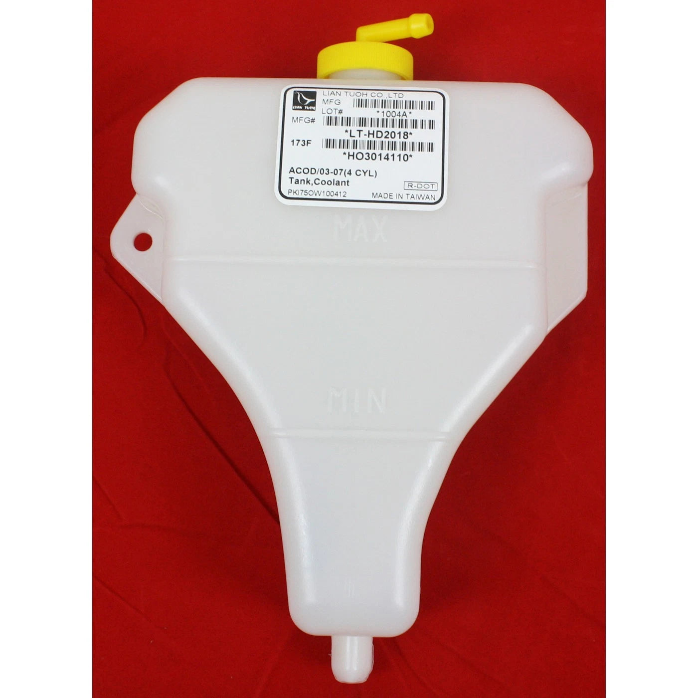 Coolant Reservoir For 2003-2007 Honda Accord w/ cap