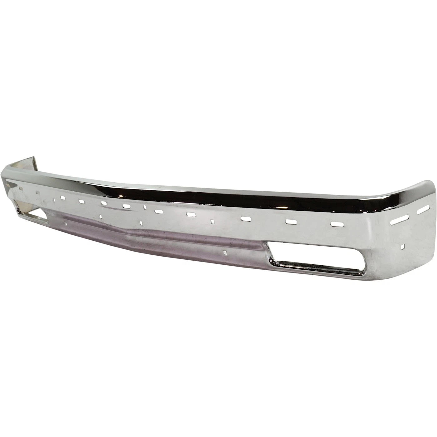1-Piece Front Bumper For Chevrolet S10 1991-1993 Bright Replaces# 15990617