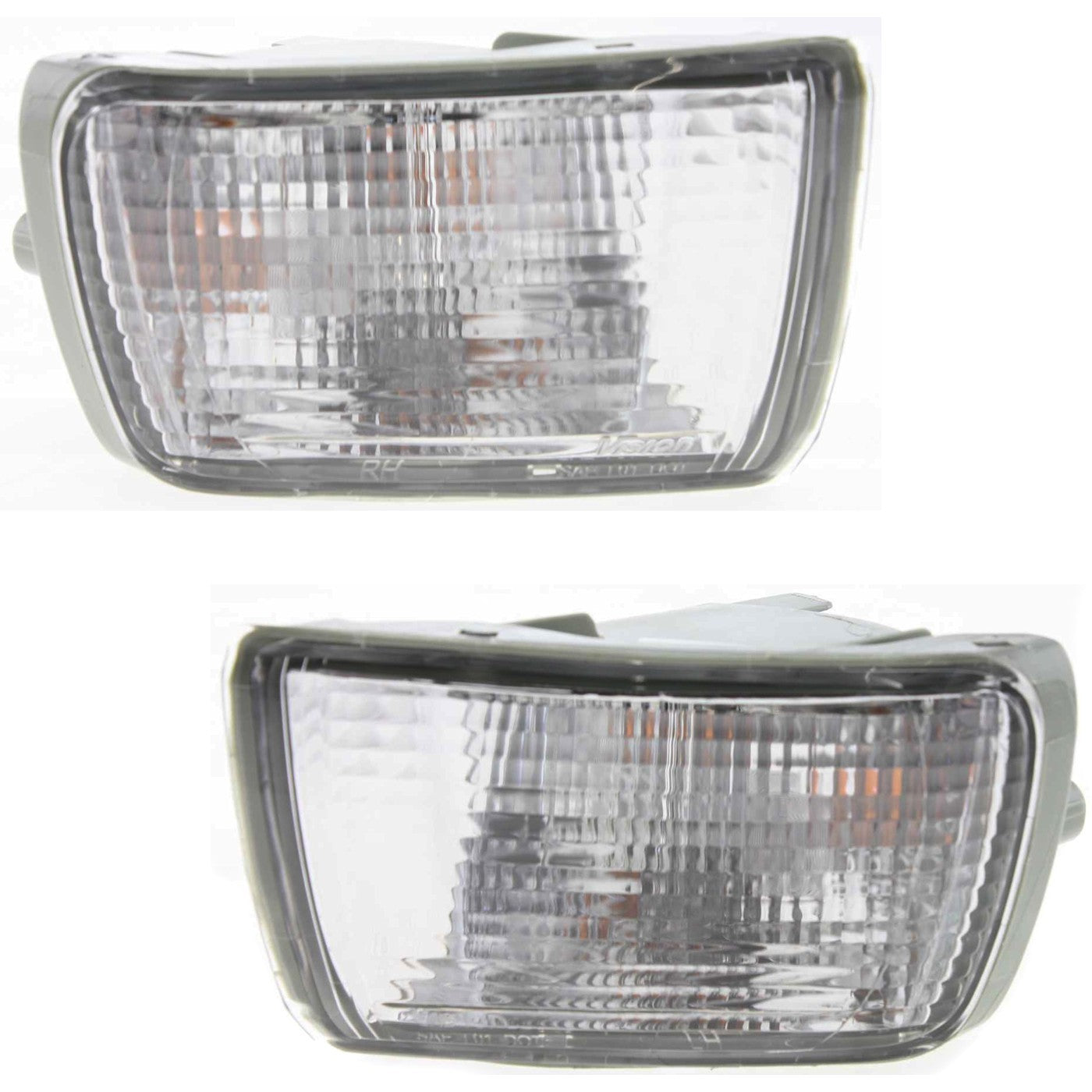 Turn Signal Light For 2003-2005 Toyota 4Runner Plastic Lens LH & RH Set of 2