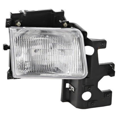 Halogen Headlight Set For 1995-1997 Dodge B2500 Left & Right w/ Bulb(s) Pair