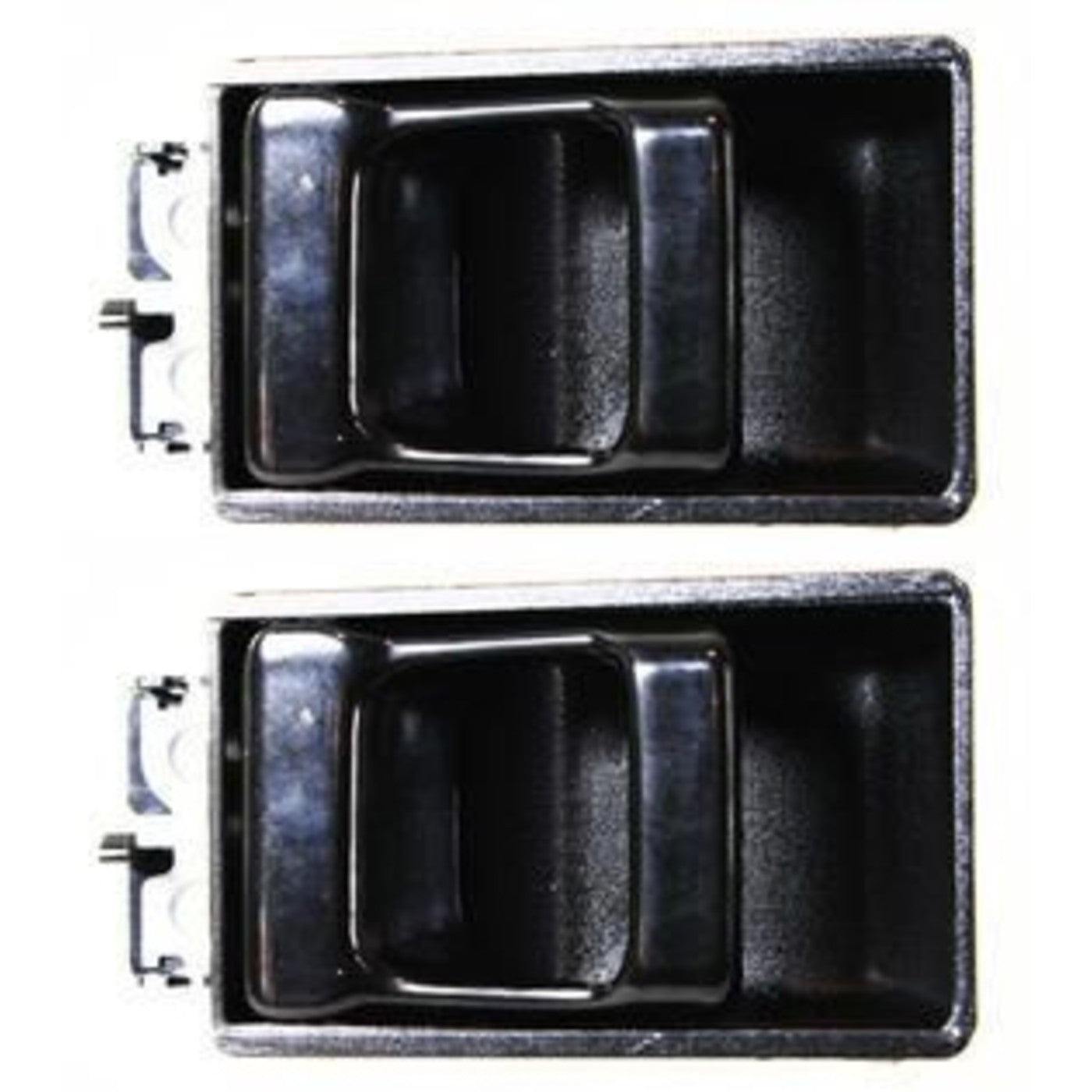 Inside Interior Black Door Handle Pair for Nissan Pickup Truck D21 Hardbody