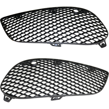 Fog Light Cover Set For Models with AMG Style Package 2015-18 Mercedes Benz C300