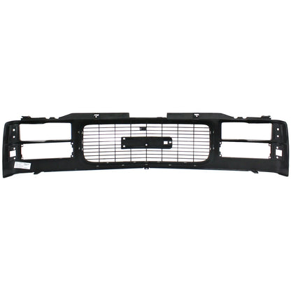 Grille Assembly For 1994-2000 GMC C/K Series Suburban Yukon Black