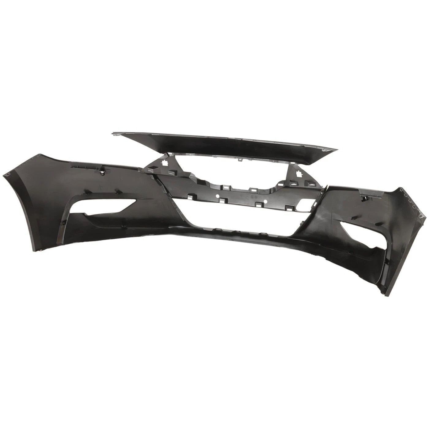 Front Bumper Cover For 16-18 Nissan Maxima Primed With Parking Aid Sensor Holes