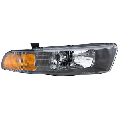 Headlight Set For 2002-2003 Mitsubishi Galant Left and Right With Bulb 2Pc