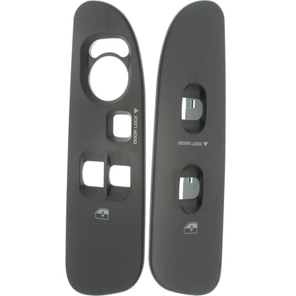 Window Switch Bezels Set of 2 Front Driver & Passenger Side for Ram Truck Pair