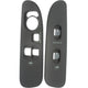 Window Switch Bezels Set of 2 Front Driver & Passenger Side for Ram Truck Pair