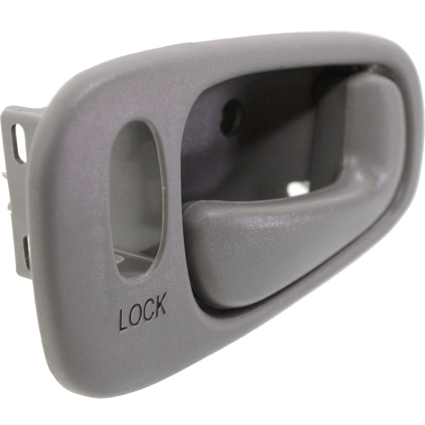 Inside Door Handle Light Gray Front Pair Set for Toyota Corolla Chevy Prizm NEW